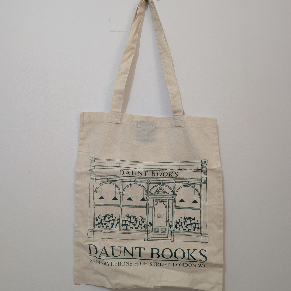 Daunt Books Canvas Graphic Tote Bag